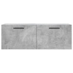Betonszürke szerelt fa faliszekrény 100 x 36,5 x 35 cm 5