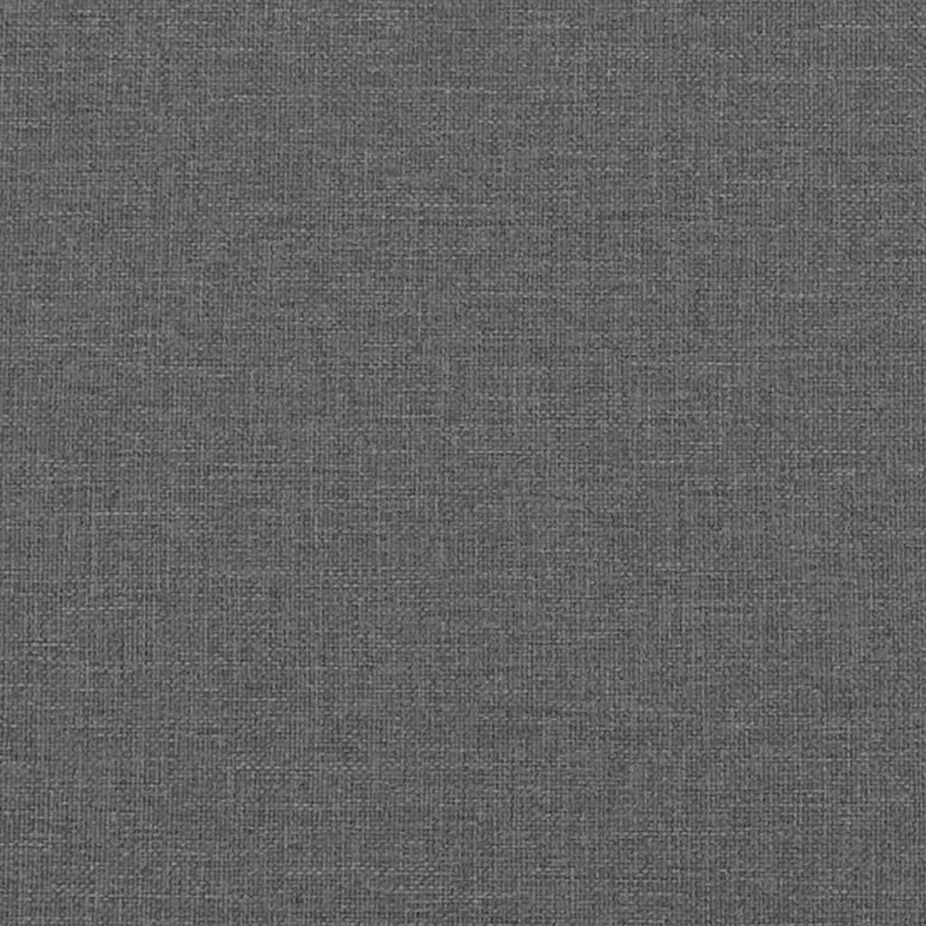 Szürke szövet kanapéágy keret 80 x 200 cm 7