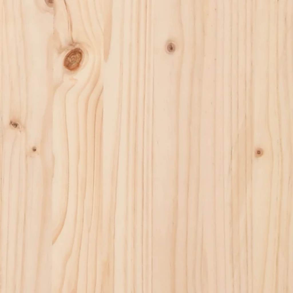 Tömör fa ágykeret fejtámlával King Size 11