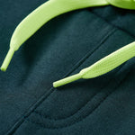 Gyerek melegítőnadrág húzózsinórral Moss Green 92 4