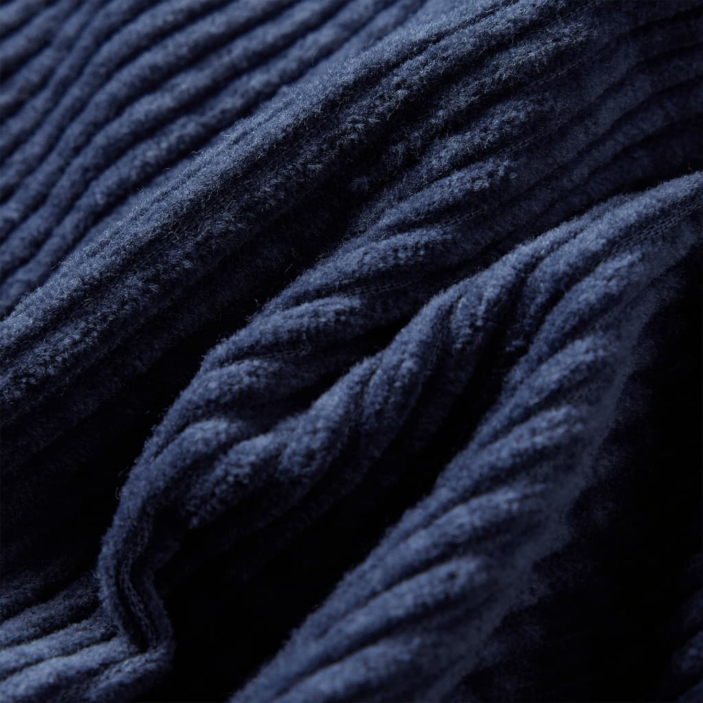 Gyerek szoknya zsebekkel Corduroy Navy 92 7