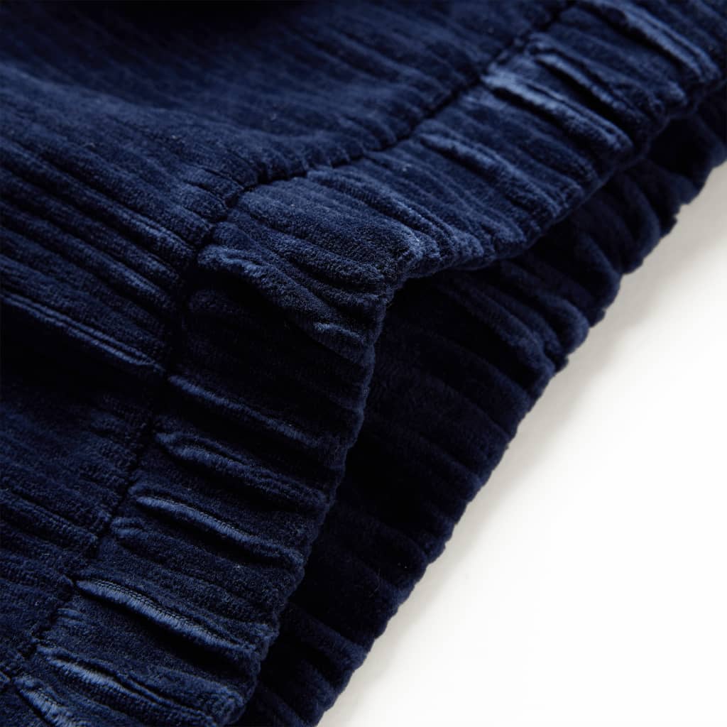 Tengerészkék kordbársony gyereknadrág 104 6