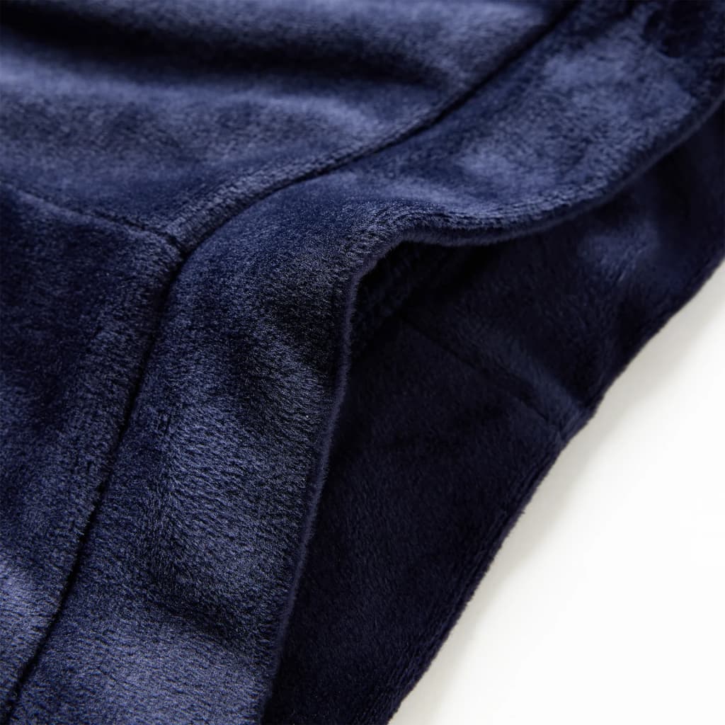 Sötétkék bársony gyereknadrág 92 6