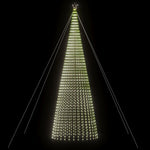 Hideg fehér LED karácsonyfa 1544 LED 500 cm 3