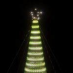 Hideg fehér LED karácsonyfa 1544 LED 500 cm 6