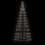 Hideg fehér LED karácsonyfa 200 LED 180 cm 3