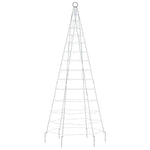Hideg fehér LED karácsonyfa 200 LED 180 cm 4