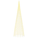 Meleg fehér LED karácsonyfa 3000 LED 800 cm 4
