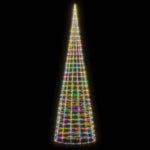 Színes LED karácsonyfa 3000 LED 800 cm 3