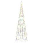 Színes LED karácsonyfa 3000 LED 800 cm 4