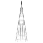 Színes LED karácsonyfa 3000 LED 800 cm 5