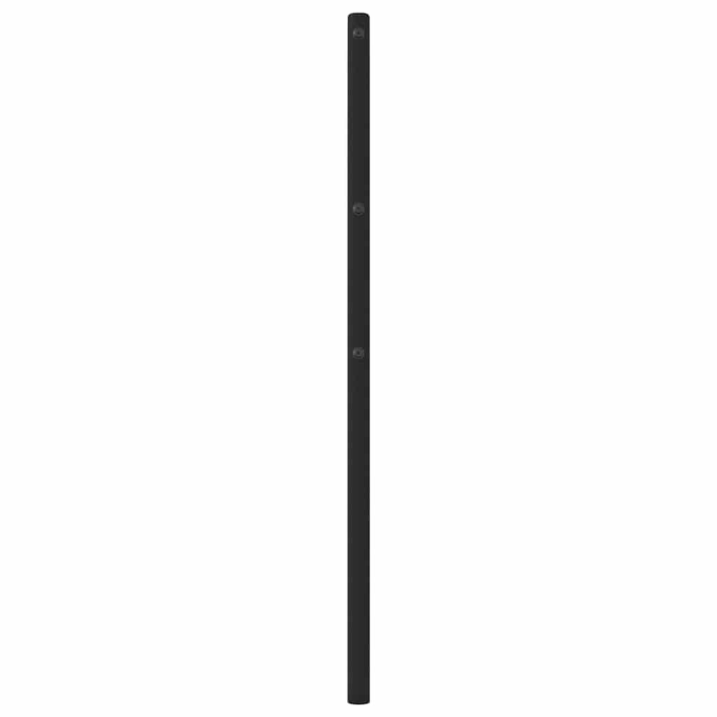 Fekete fém csere fejtámla 193 cm 5