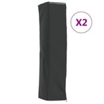 2 db 420D oxford-szövet fűtőkészülék huzat 58x58x228 cm