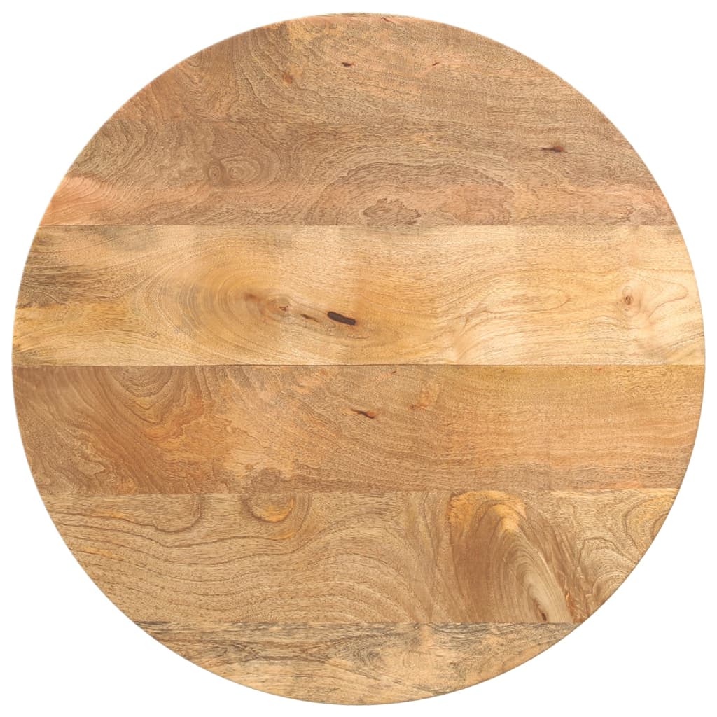 Tömör mangófa kerek asztallap Ø60 x 2,5 cm