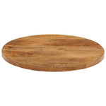 Tömör mangófa kerek asztallap Ø60 x 2,5 cm 3