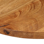 Tömör mangófa kerek asztallap Ø60 x 2,5 cm 6