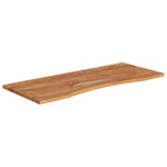 Tömör akácfa téglalap alakú asztallap 110 x 50 x 2,5 cm 3
