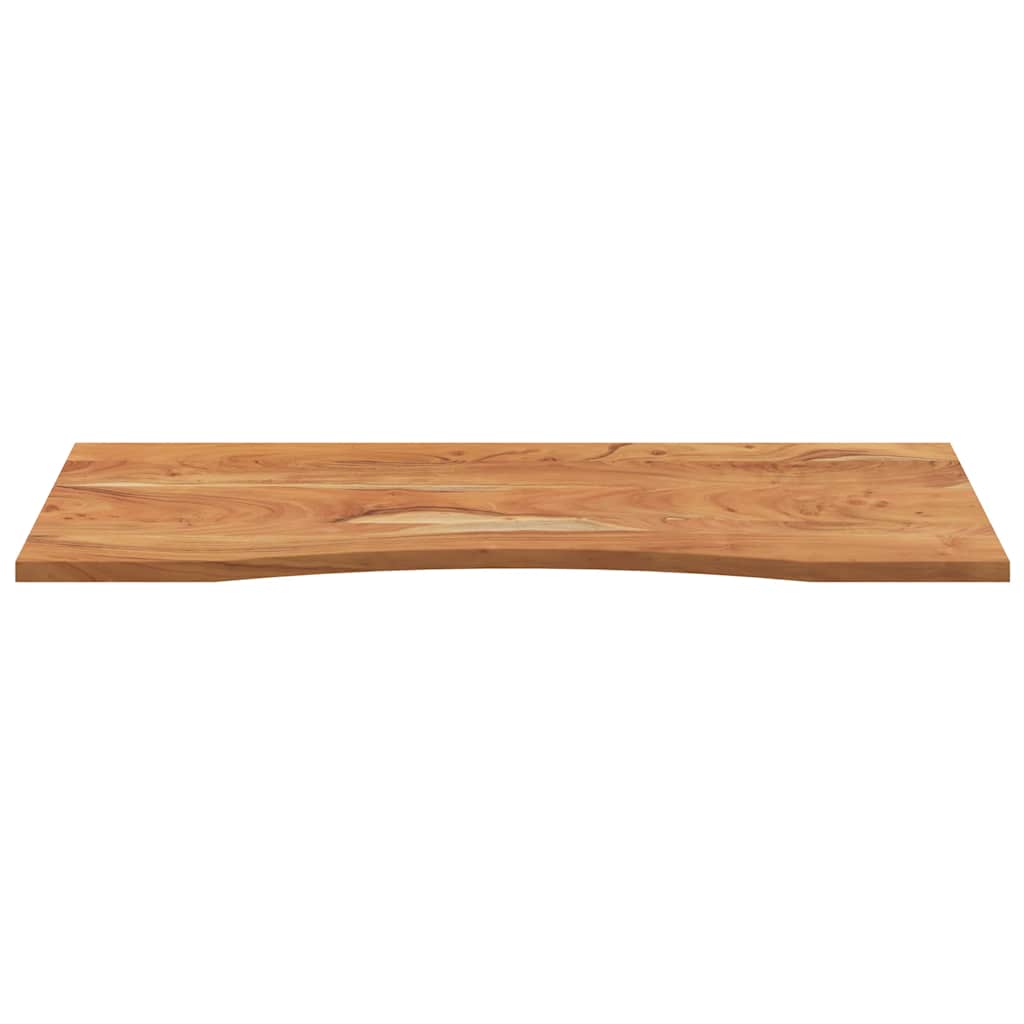 Tömör akácfa téglalap alakú asztallap 110 x 50 x 2,5 cm 4