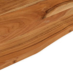 Tömör akácfa téglalap alakú asztallap 110 x 50 x 2,5 cm 7