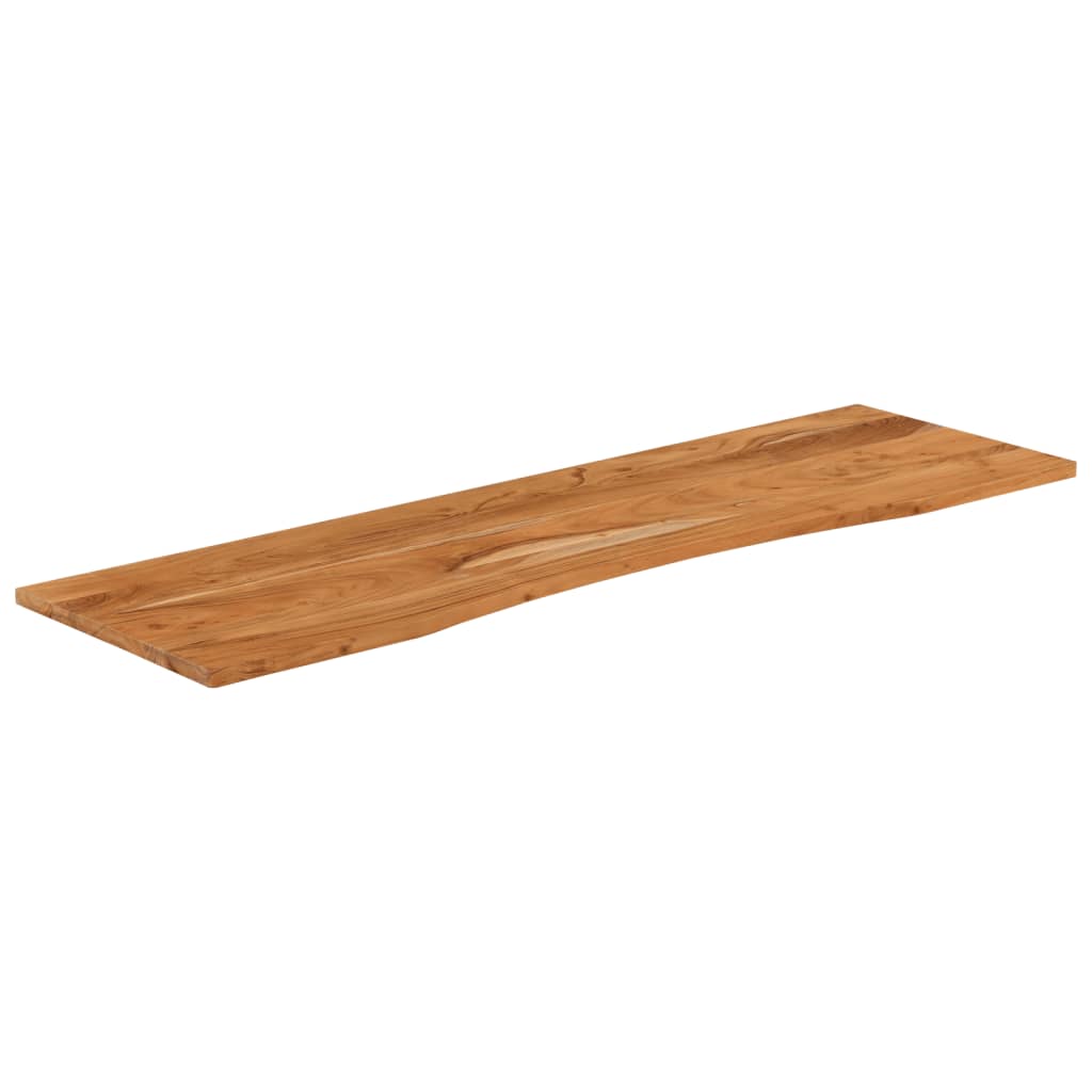 Tömör akácfa téglalap alakú asztallap 140 x 50 x 2,5 cm 3