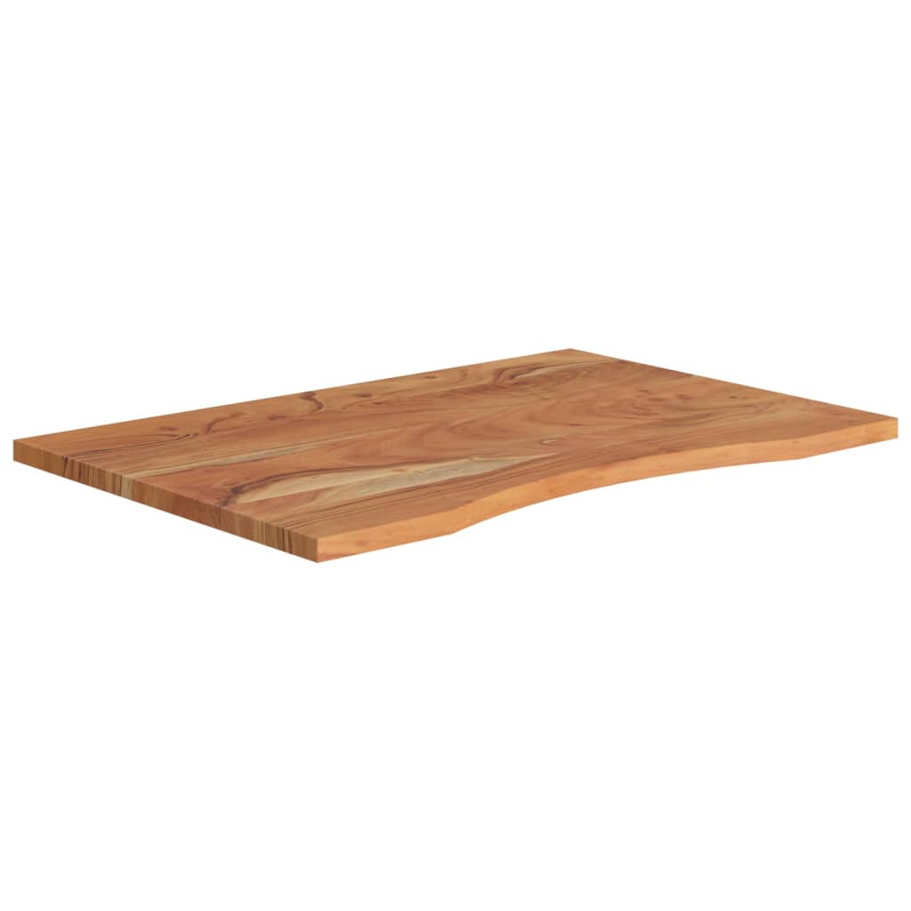 Tömör akácfa téglalap alakú asztallap 100 x 60 x 2,5 cm 3