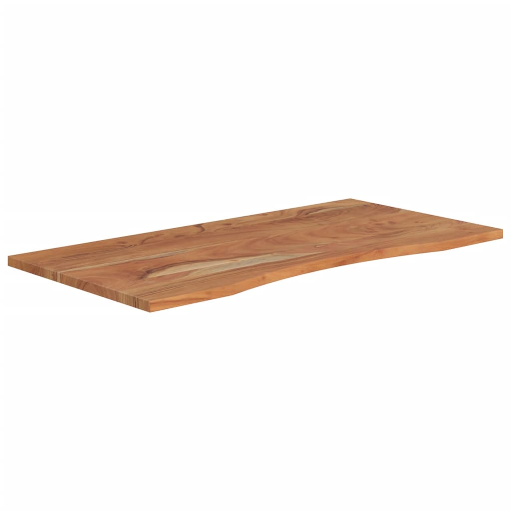 Tömör akácfa téglalap alakú asztallap 120 x 60 x 2,5 cm 3