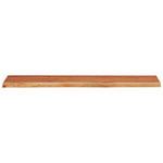 Tömör akácfa téglalap alakú fali polc 100 x 30 x 2,5 cm 4