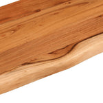 Tömör akácfa téglalap alakú fali polc 100 x 30 x 2,5 cm 6
