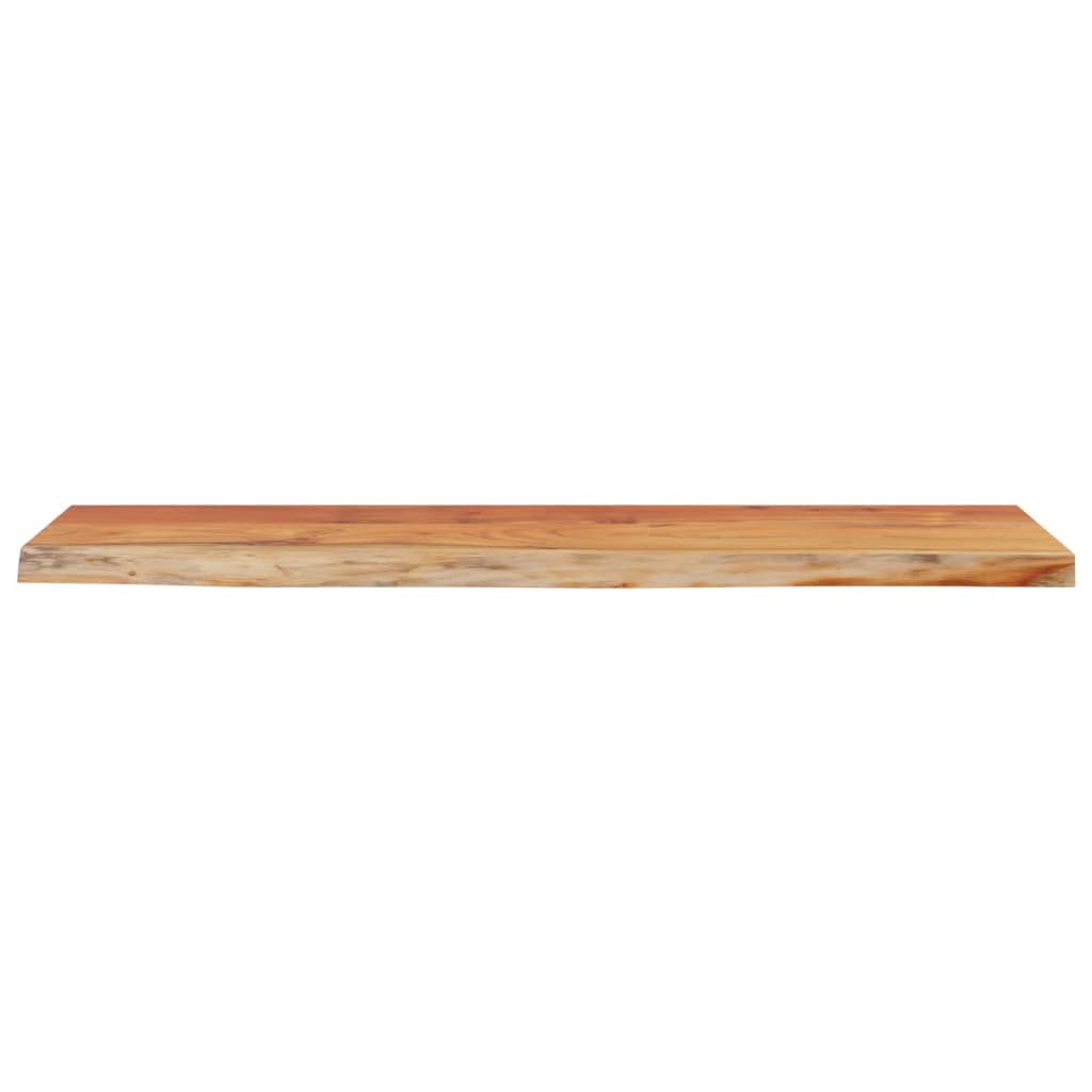 Tömör akácfa téglalap alakú fali polc 120 x 30 x 2,5 cm 4