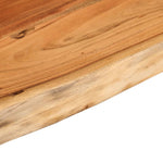 Tömör akácfa téglalap alakú fali polc 120 x 30 x 2,5 cm 6