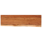 Tömör akácfa téglalap alakú asztallap 120 x 40 x 2,5 cm 2