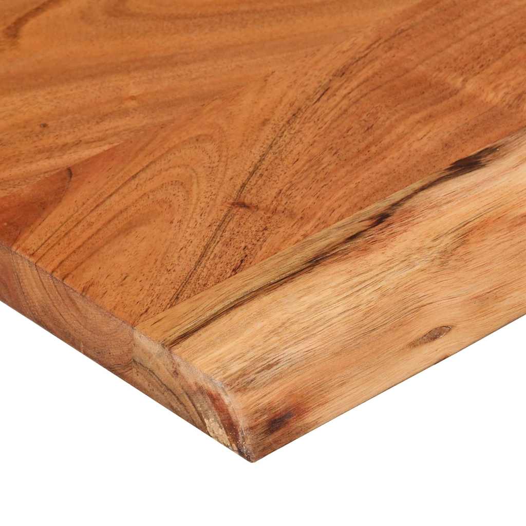 Tömör akácfa téglalap alakú asztallap 120 x 40 x 2,5 cm 7