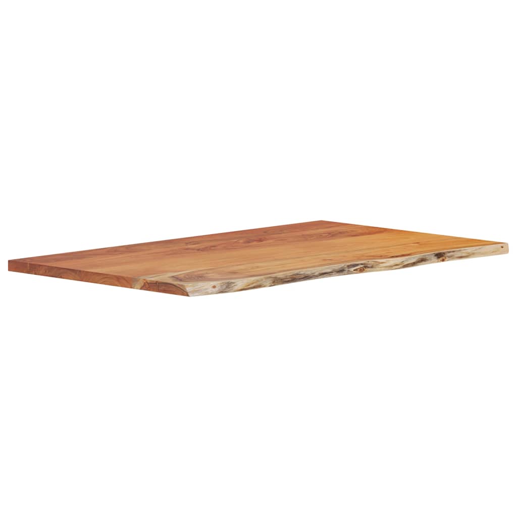Tömör akácfa téglalap alakú fürdőszobai pult 90 x 60 x 2,5 cm 3
