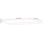Tömör akácfa téglalap alakú asztallap 90 x 80 x 2,5 cm 8
