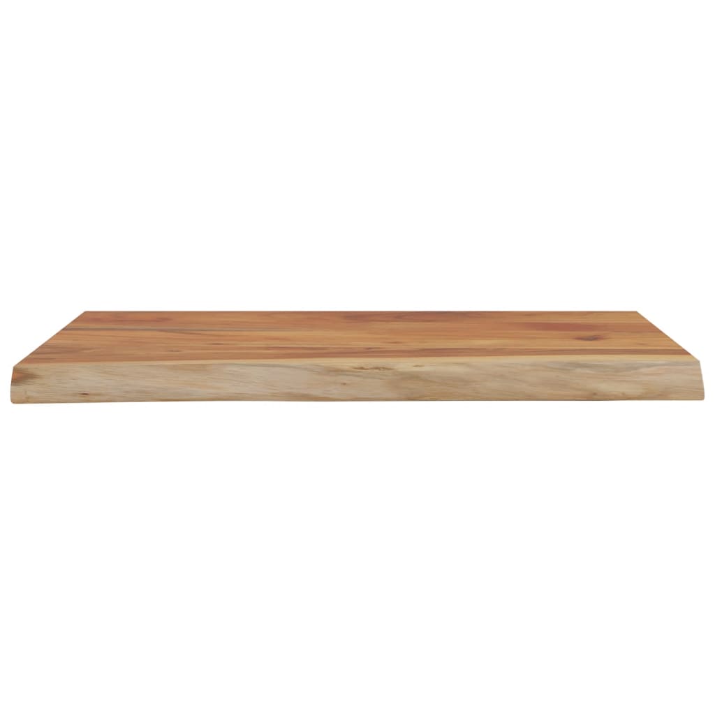 Tömör akácfa téglalap alakú fali polc 40 x 30 x 3,8 cm 4