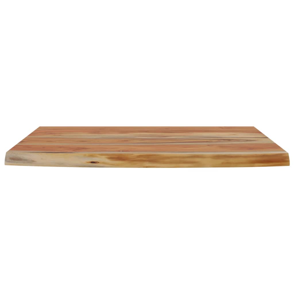 Tömör akácfa téglalap alakú fali polc 60 x 40 x 3,8 cm 4