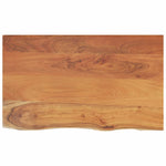 Tömör akácfa téglalap alakú fürdőszobai pult 110 x 60 x 3,8 cm 2