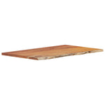 Tömör akácfa téglalap alakú fürdőszobai pult 110 x 60 x 3,8 cm 3