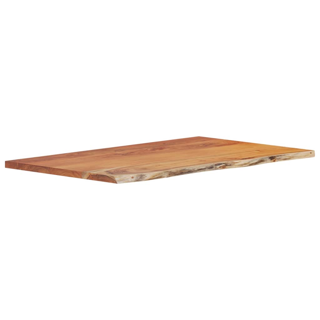 Tömör akácfa téglalap alakú fürdőszobai pult 110 x 60 x 3,8 cm 3