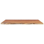 Tömör akácfa téglalap alakú fürdőszobai pult 110 x 60 x 3,8 cm 4