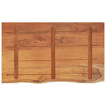 Tömör akácfa téglalap alakú fürdőszobai pult 110 x 60 x 3,8 cm 5