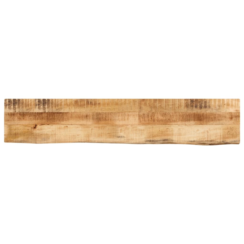 Tömör nyers mangófa természetes élű asztallap 180 x 40 x 3,8 cm