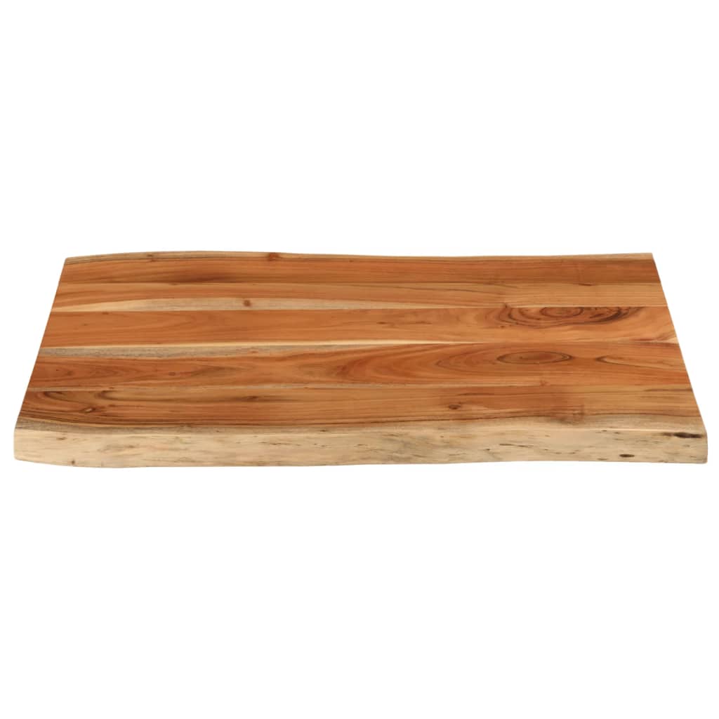 Tömör akácfa téglalap alakú asztallap 90x60x2,5 cm 3