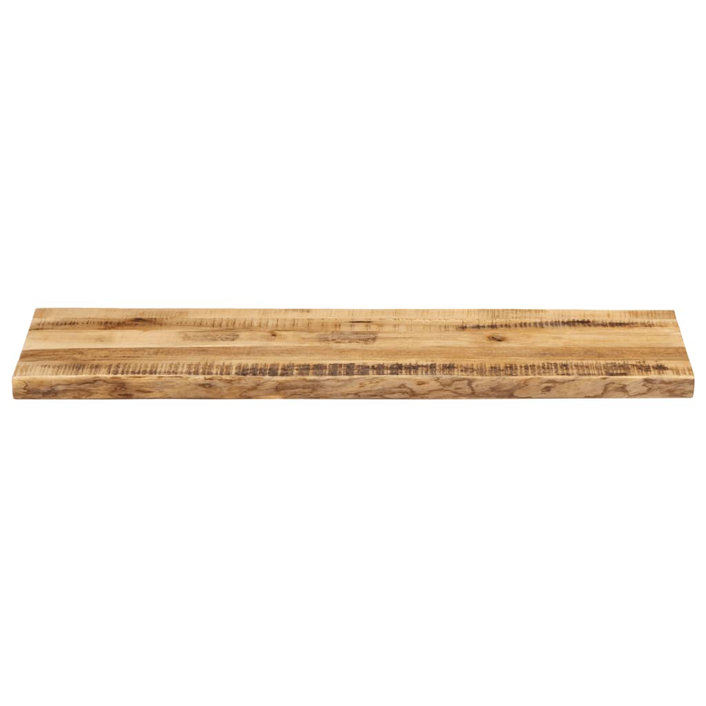 Tömör nyers mangófa természetes élű asztallap 110 x 40 x 2,5 cm 3