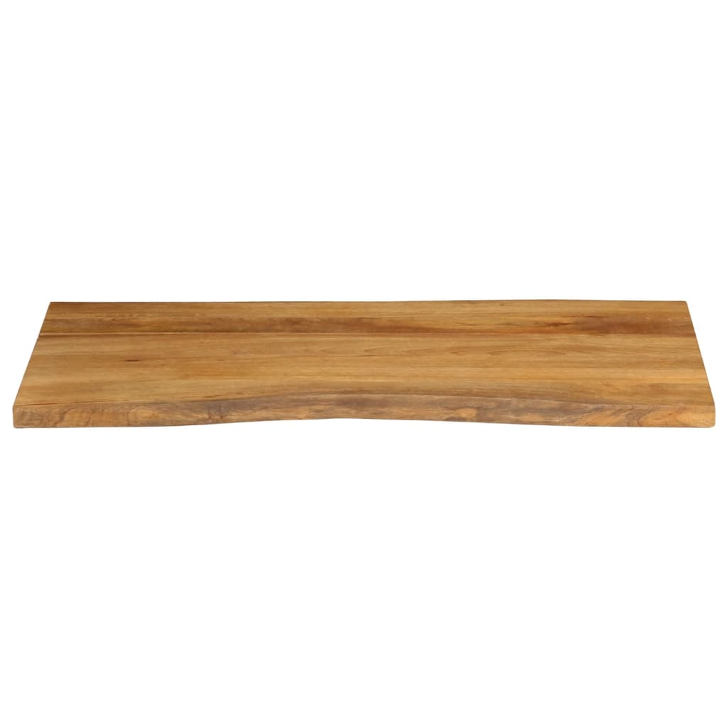 Tömör mangófa természetes élű asztallap 110 x 60 x 3,8 cm 3