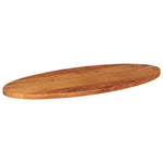 Tömör akácfa ovális asztallap 110 x 40 x 2,5 cm 2