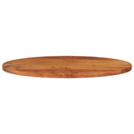 Tömör akácfa ovális asztallap 110 x 40 x 2,5 cm 3