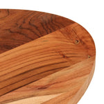 Tömör akácfa ovális asztallap 110 x 50 x 2,5 cm 6