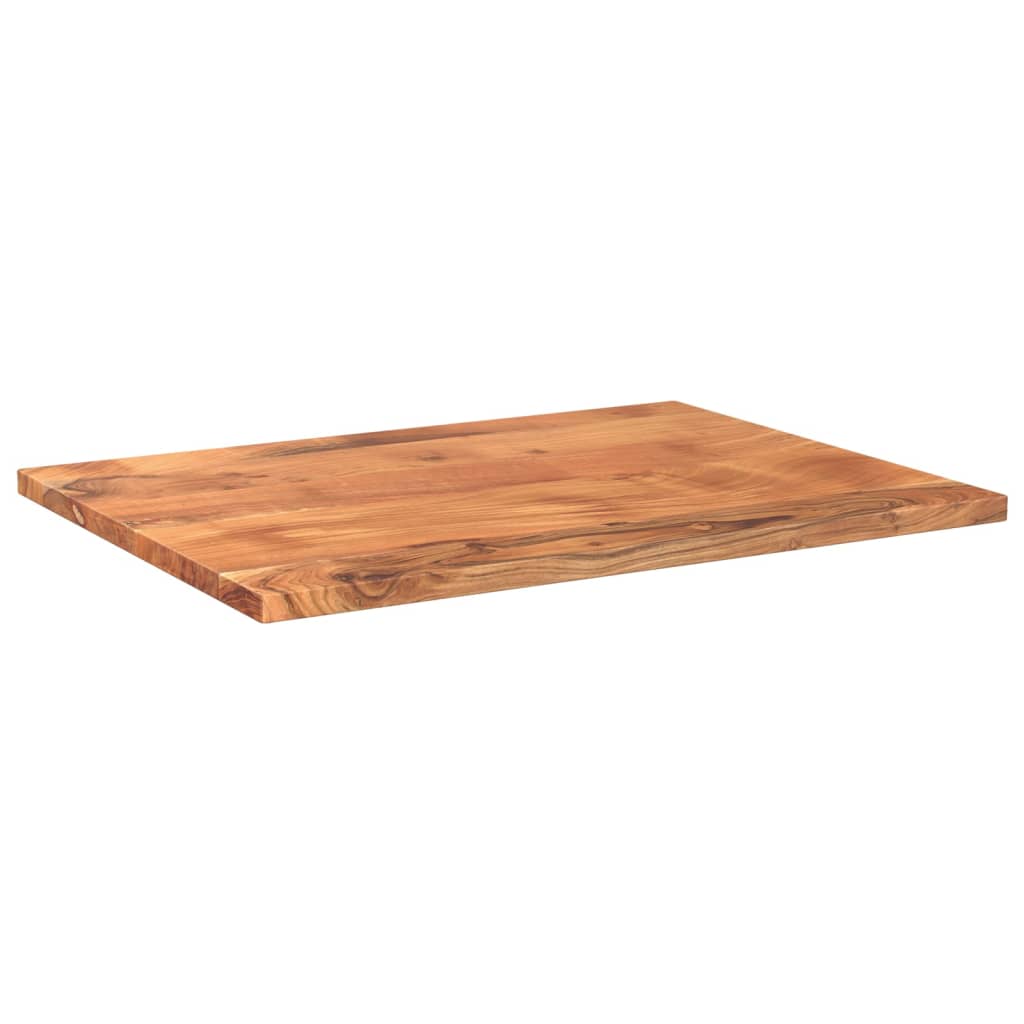 Tömör akácfa téglalap alakú asztallap 90x60x2,5 cm 2
