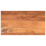 Tömör akácfa téglalap alakú asztallap 100x50x3,8 cm
